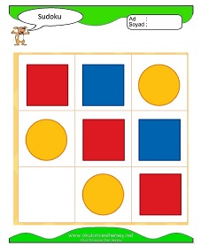 Sudoku Çocuk Bulmacaları